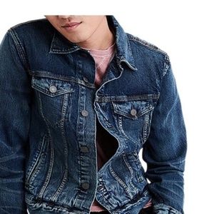 NWOT American Eagle Denim Crop Jean Jacket